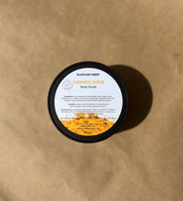 Load image into Gallery viewer, Shea Butter Infused Exfoliating Turmeric Scrub

